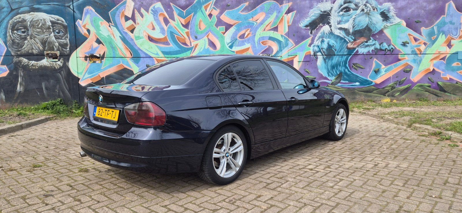 BMW 3-Serie 2.0 I 318 AUT 2006 Blauw, 1995 cc, 4 cilinders, 129 pk, Blauw