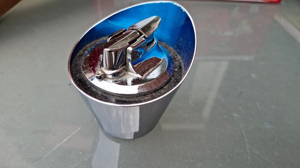 design Ronson gas Tafelaansteker, Ophalen of Verzenden, Gebruikt, Sigarenbandjes