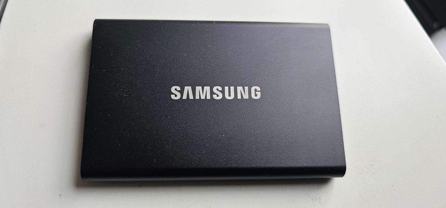 Samsung Portable SSD T7 1TB, Computers en Software, Server, SSD, Ophalen of Verzenden, Zo goed als nieuw