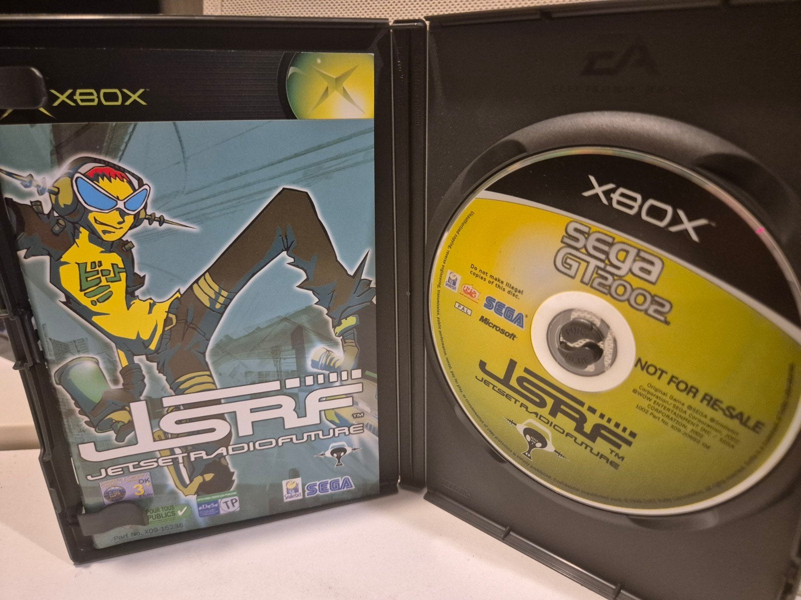 JSRF Jet Set Radio Future + Sega GT 2002 XboX Classic, Avontuur en Actie, 1 speler, Ophalen of Verzenden, Zo goed als nieuw