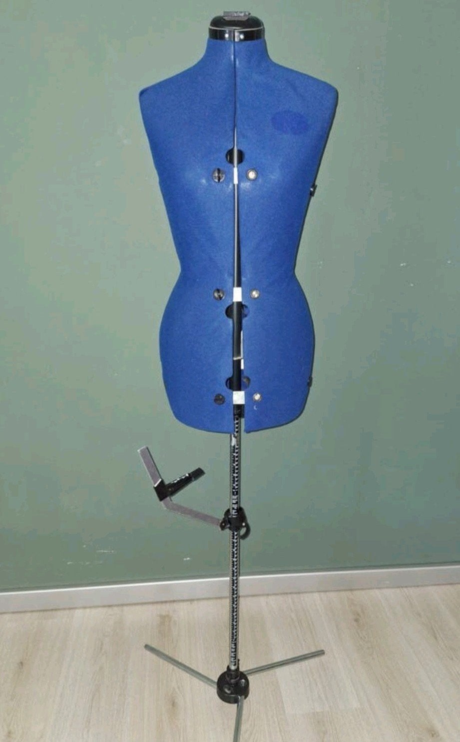 Verstelbare Paspop - Blauw 36/40 105€, Ophalen of Verzenden, Gebruikt, Paspop