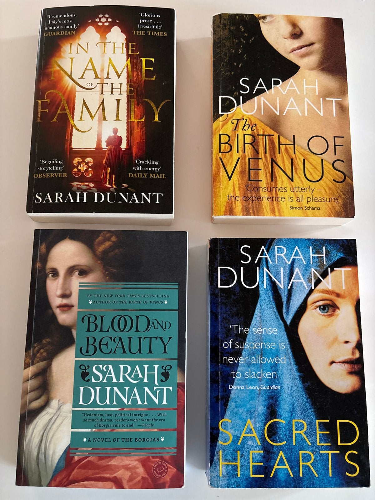 Sarah Dunant (historische romans), Ophalen of Verzenden, Gelezen