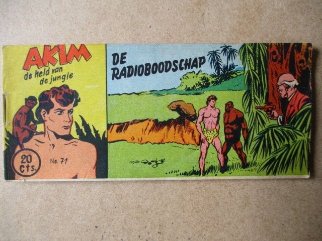 ad000237 akim 71, Boeken, Eén stripboek, Ophalen, Gelezen