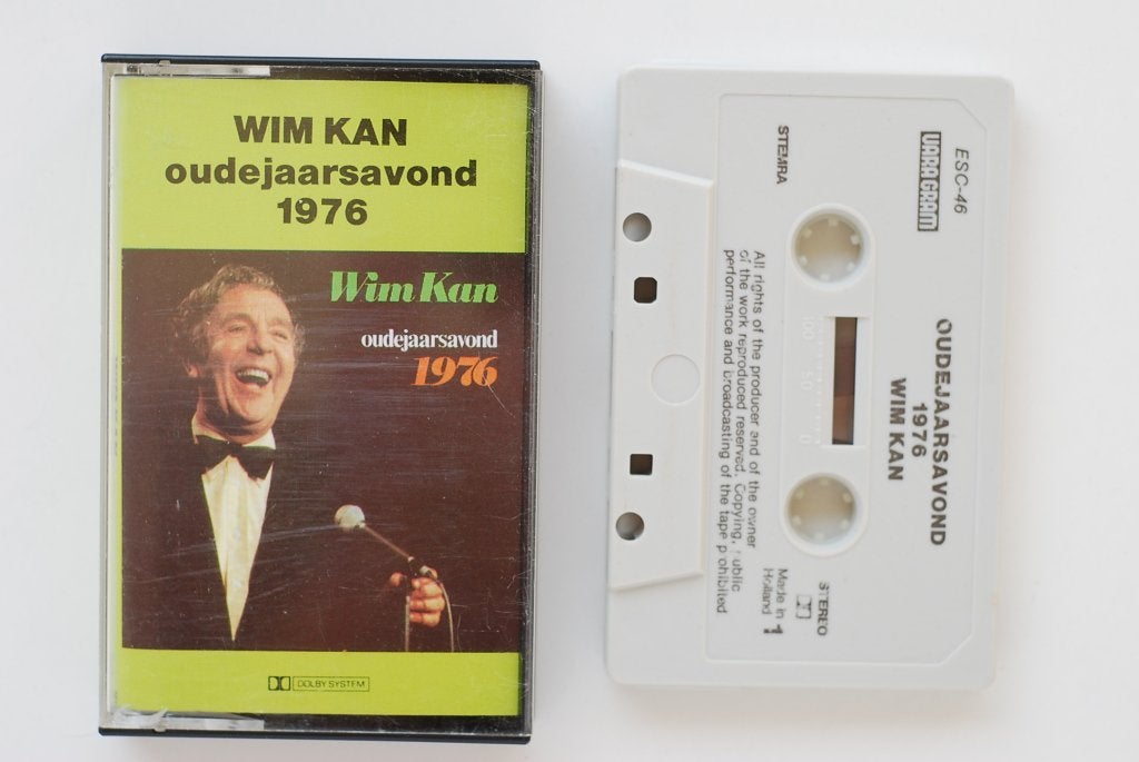Wim Kan - Oudejaarsavond 1976 - Cassette, Cd's en Dvd's, Cassettebandjes, Verzenden, Onbekend, 1 bandje, Zo goed als nieuw