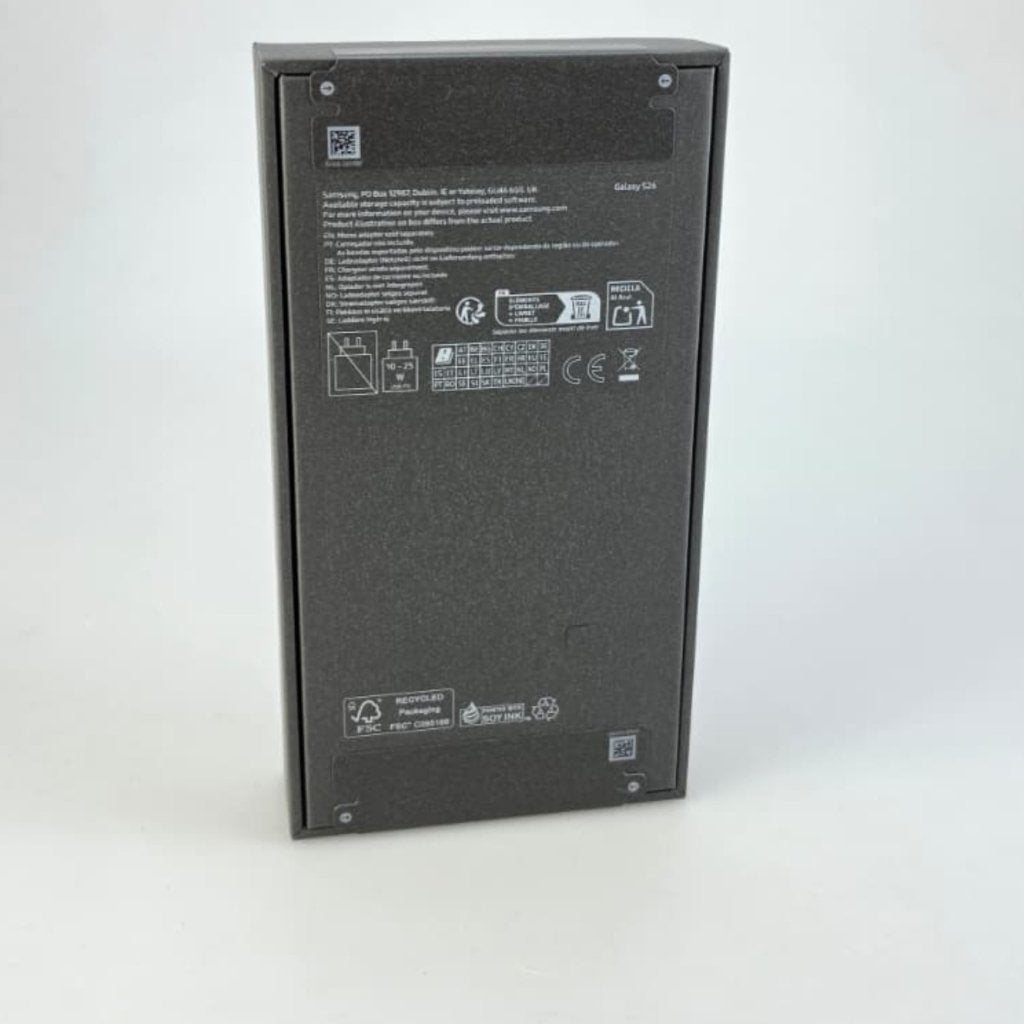 Samsung Galaxy S26 512GB Graphite | Nieuw in seal, Samsung, Nieuw, Support@Samsung.com, 129, Samsung-ro, Yeongtong-gu
Suwon-si, Gyeonggi-do 16677
South Korea