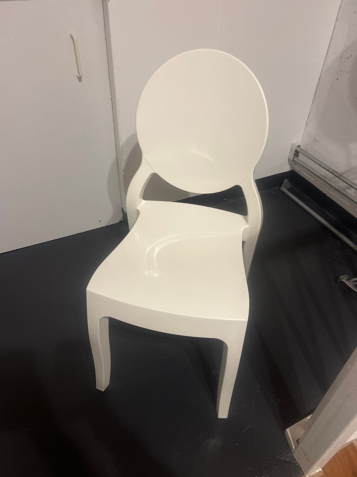 Kartell Victoria ghost stoel - look-a-like, Ophalen, Kunststof, Wit, Zo goed als nieuw