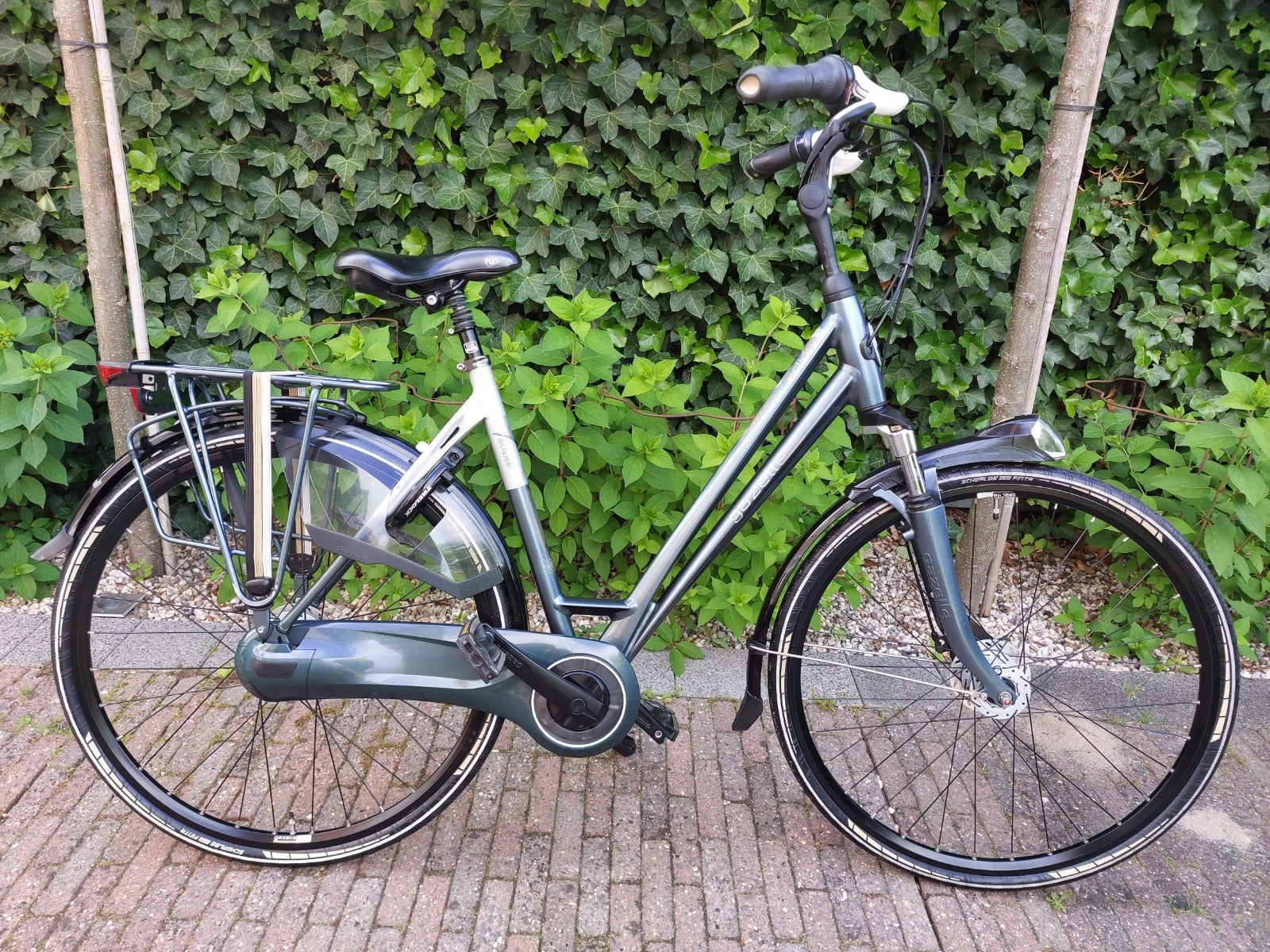 Gazelle eclips dames 53cm, Fietsen en Brommers, Fietsen | Dames | Damesfietsen, Zo goed als nieuw, Gazelle, Versnellingen, 53 tot 56 cm