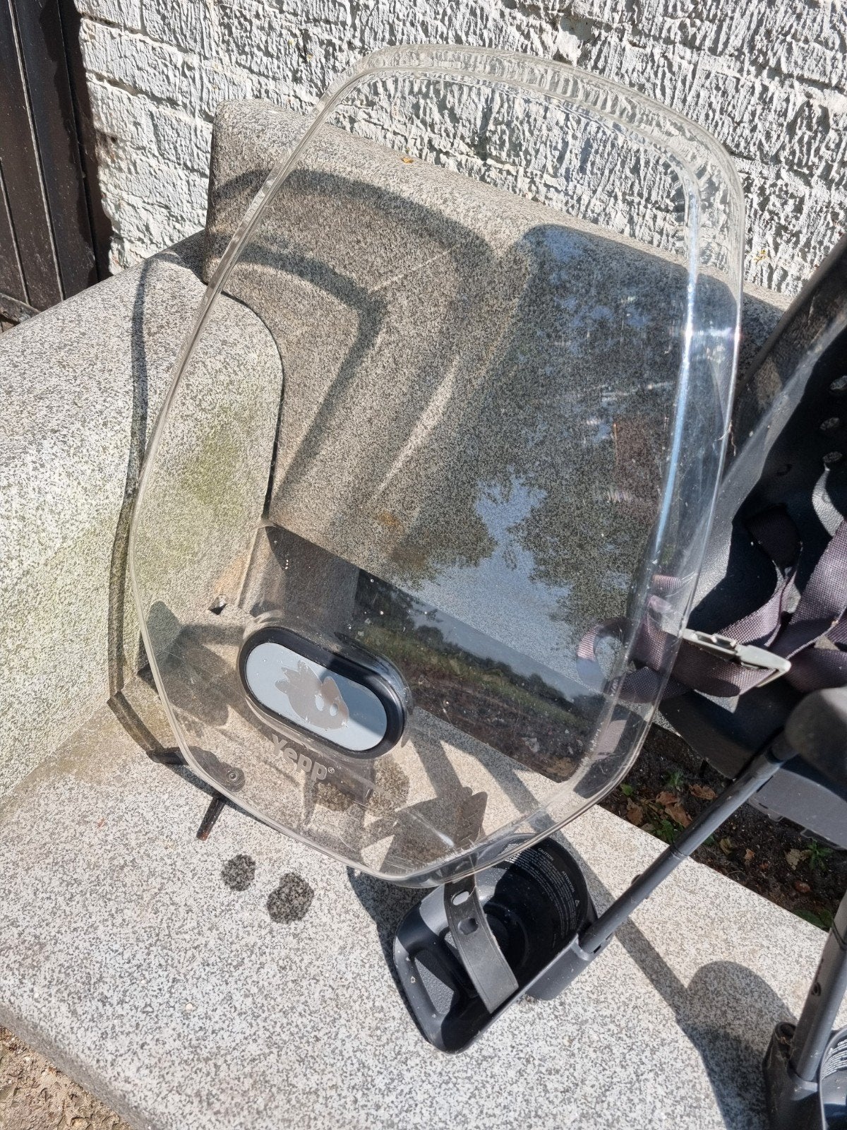 Yepp Mini fietsstoeltje met windscherm, Ophalen, Yepp, Voorzitje, 0 t/m 13 kg