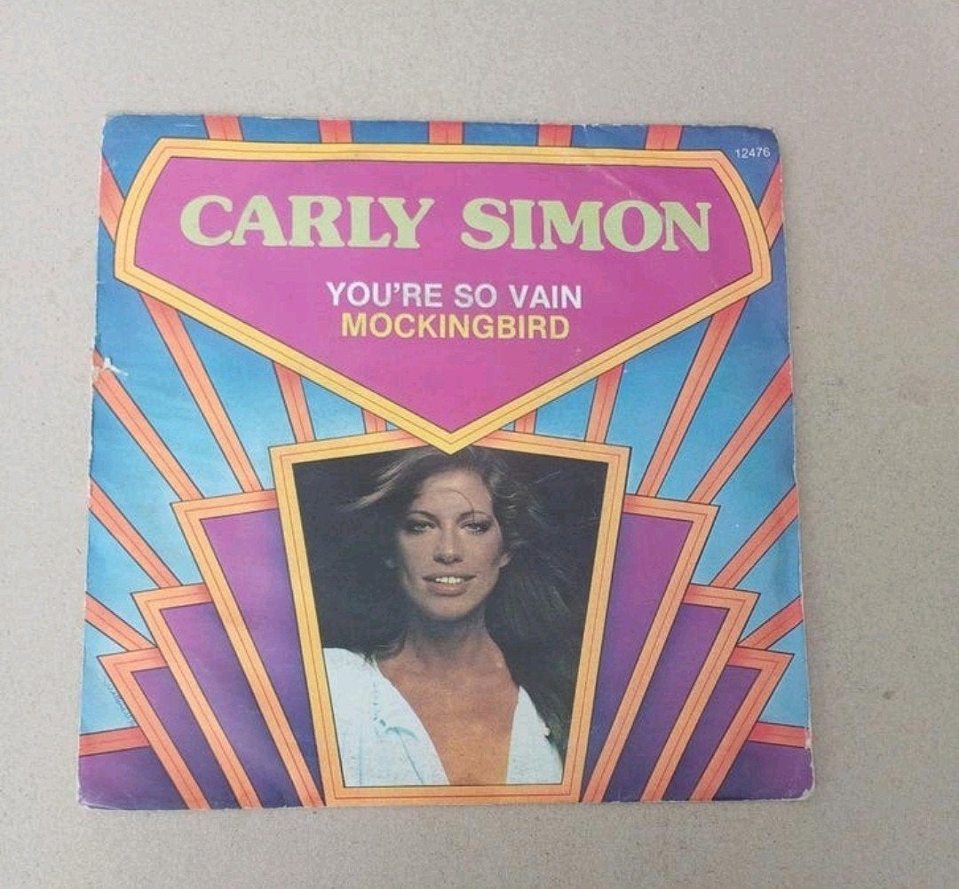 Carly Simon  - You're So Vain, Beschermende buitenhoes, Ophalen of Verzenden, Gebruikt, Pop