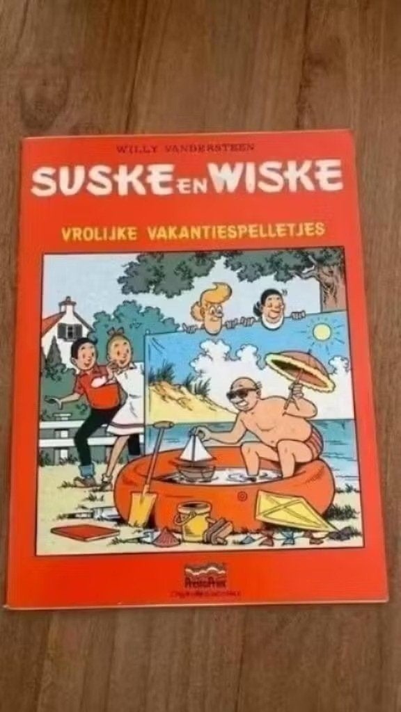 Suske en Wiske. presto print- Sommelsdijk (1988), Eén stripboek, Ophalen of Verzenden, Gelezen, Willy Vandersteen