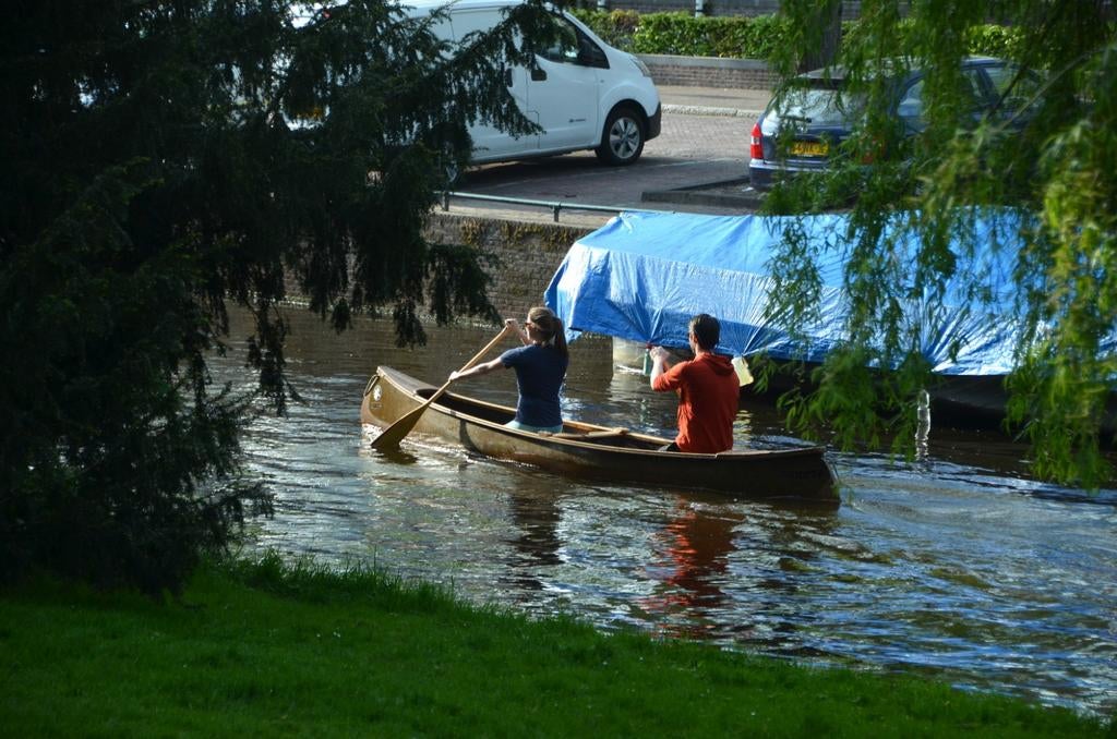 Unieke Gatz Dakota canadese kano, Watersport en Boten, Ophalen, Gebruikt, Canadese kano of Open kano