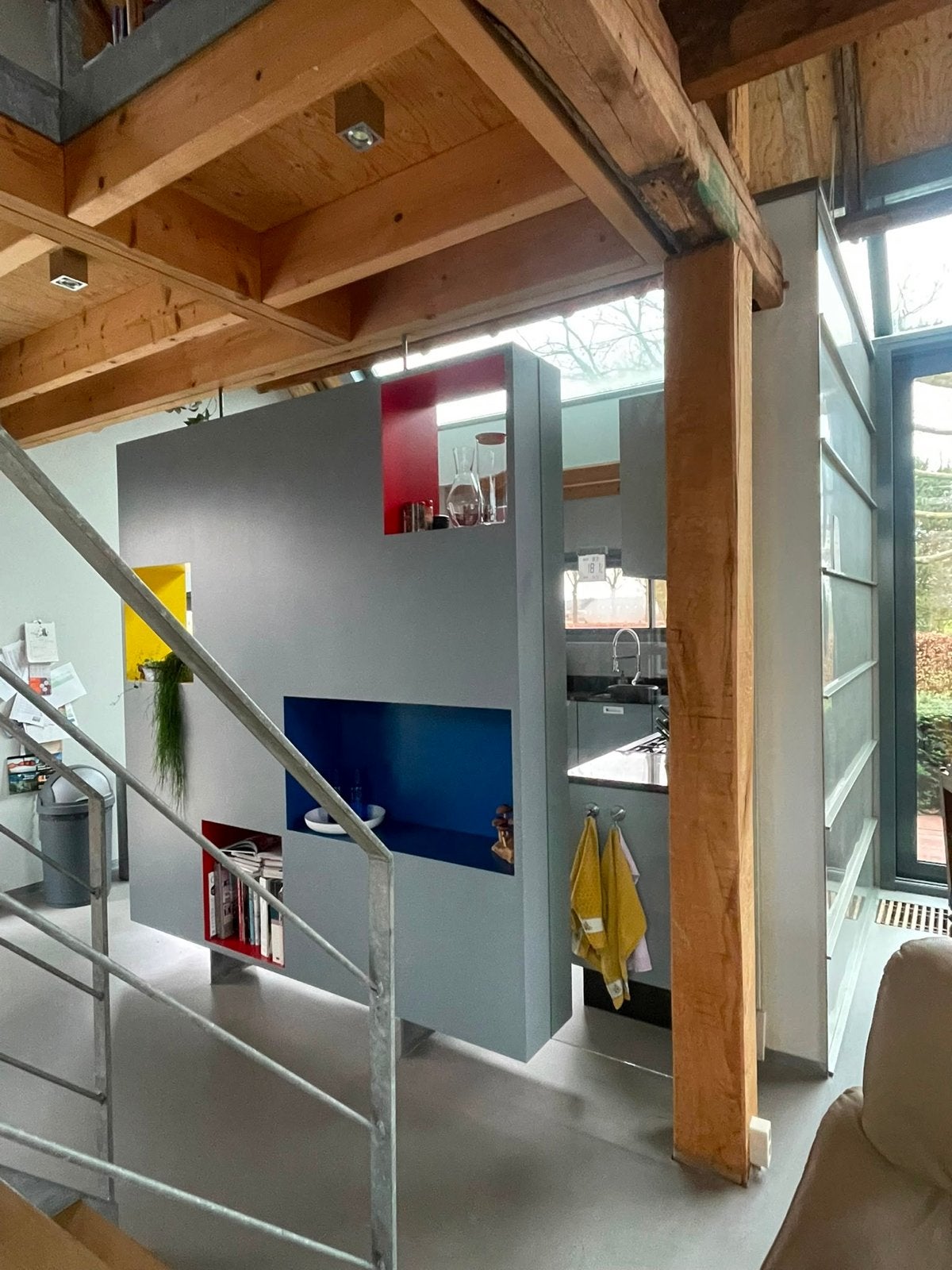 Rietveld ontwerp open kast, Ophalen, 200 cm of meer, Zo goed als nieuw, 200 cm of meer