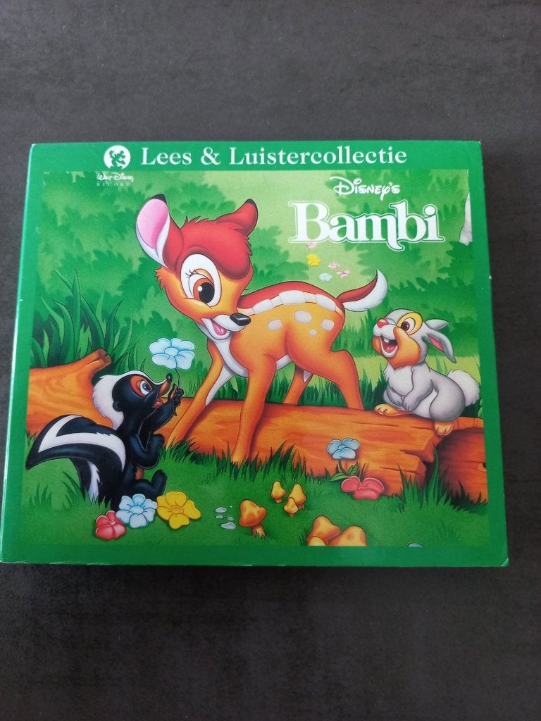Disney lees en luisterboek - Bambi 1997, Kind, Cd, Ophalen of Verzenden, Disney