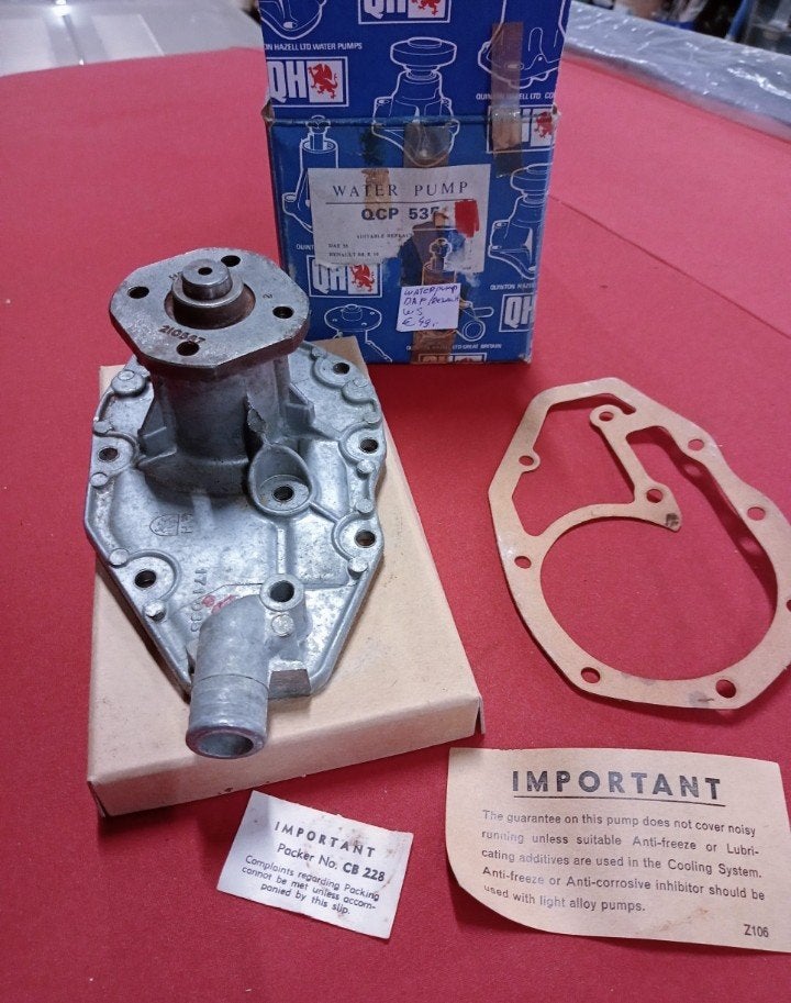 Waterpomp DAF 55 – Renault 8 en 10, Auto-onderdelen, Qhaze, Nieuw, Ophalen of Verzenden, Nb