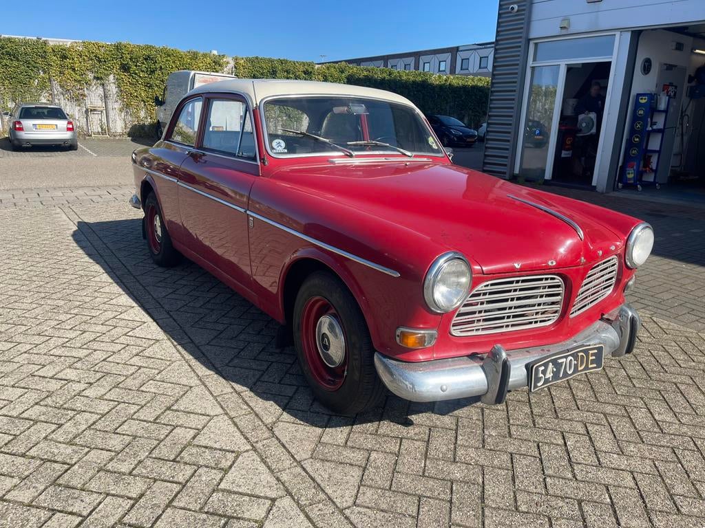 Volvo amazone 2deurs 1966 Rood, 4 cilinders, Origineel Nederlands, Handgeschakeld, Particulier