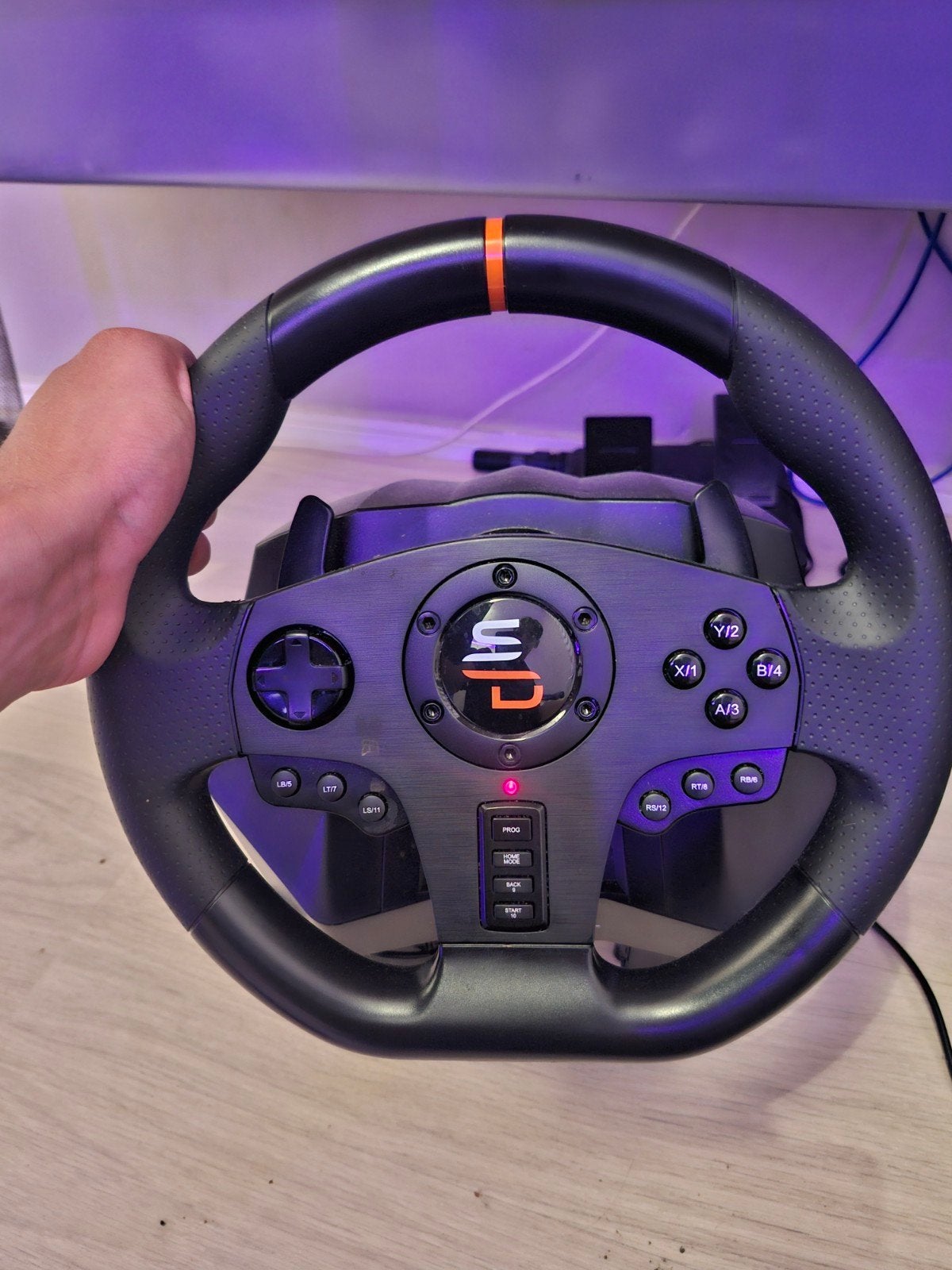 Superdrive Race Stuur USB met Pedalen, Ophalen, Overige merken, Gebruikt