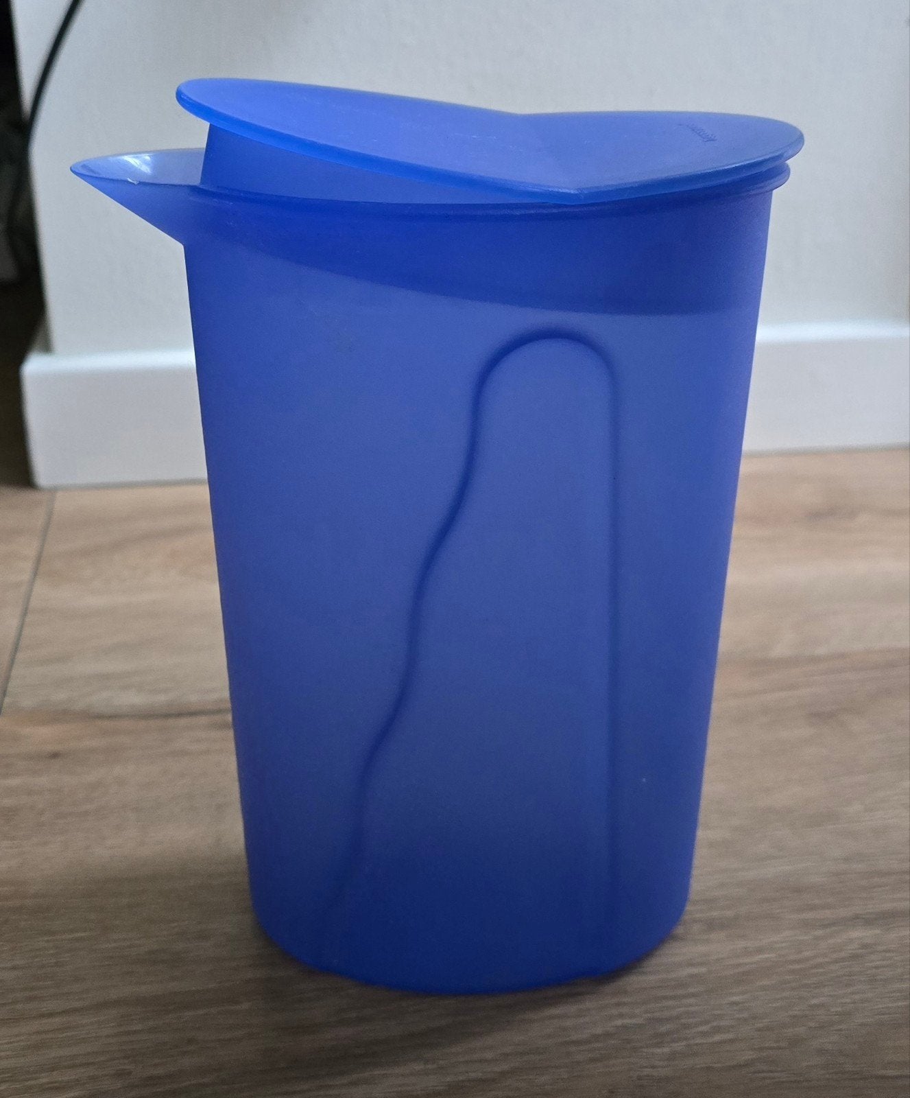 Tupperware kan met deksel - Blauw (1.0L), Ophalen of Verzenden