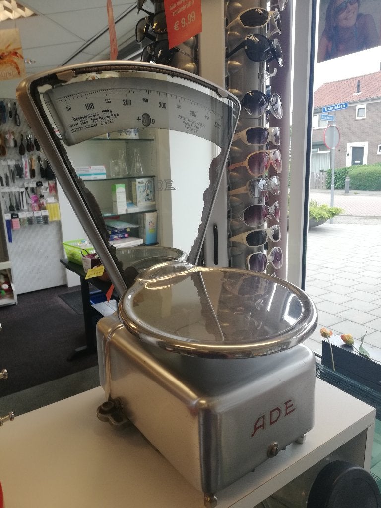 ADE vintage bascule winkel weegschaal, Ophalen, Gebruikt, Minder dan 50 kg