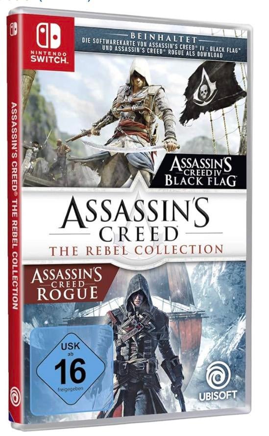 Black flag rebel collection(2 games in 1)switch, Avontuur en Actie, Vanaf 18 jaar, 1 speler, Ophalen of Verzenden