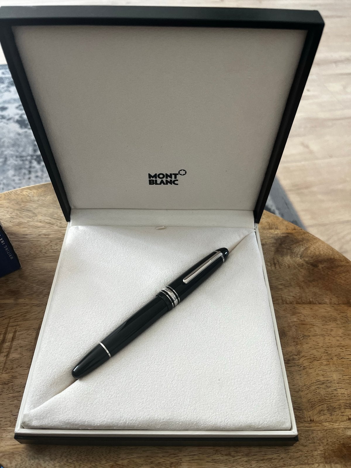 Montblanc Meisterstück 146 LeGrand Vulpen met inktpot, Verzamelen, Pennenverzamelingen, Met doosje, Ophalen of Verzenden, Zo goed als nieuw