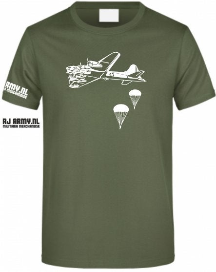 ww2 Boeing B-17 Flying Fortress parachute sprong, Ophalen of Verzenden, Overige soorten, Overige gebieden, Kleding of Schoenen