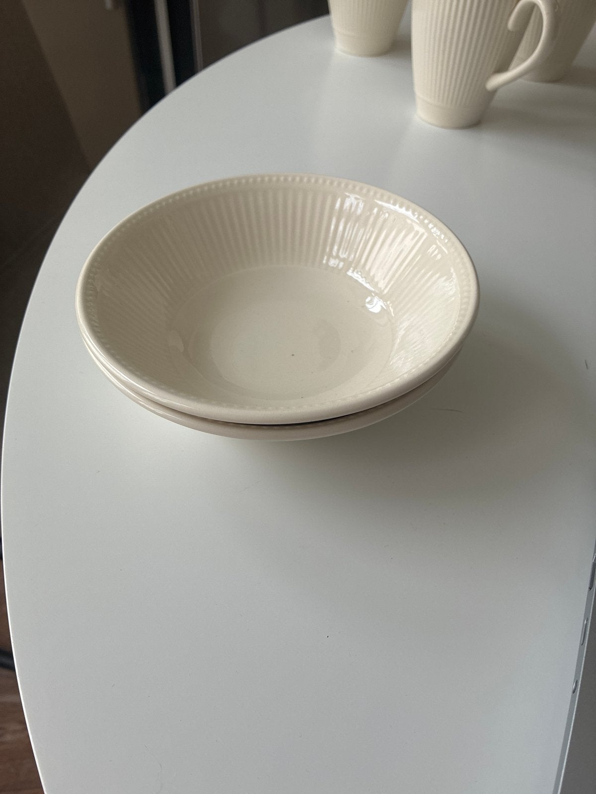 Wedgwood Windsor schaaltjes - set van 2, Huis en Inrichting, Gebruikt, Klassiek, Ophalen of Verzenden, Kom(men)