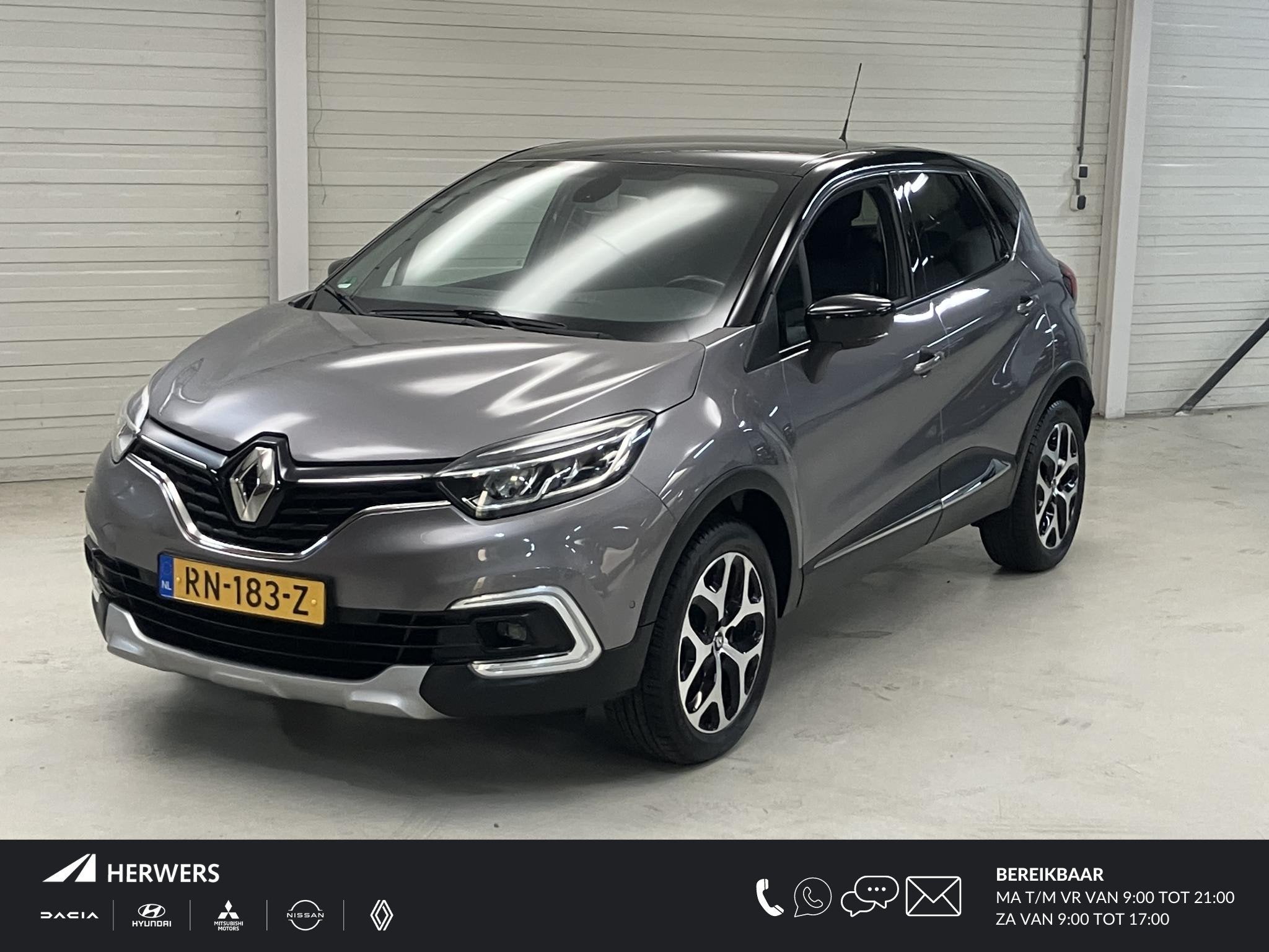 Renault Captur 0.9 TCe Edition One / Lederen Bekleding / Tre, Auto's, Renault, Voorwielaandrijving, 898 cc, Gebruikt, Euro 6