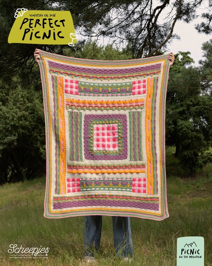 Scheepjes Perfect Picnic CAL2026 Colour Crafter Mountain, De Bondt, Ophalen of Verzenden, Service@bondt.com, Nieuw