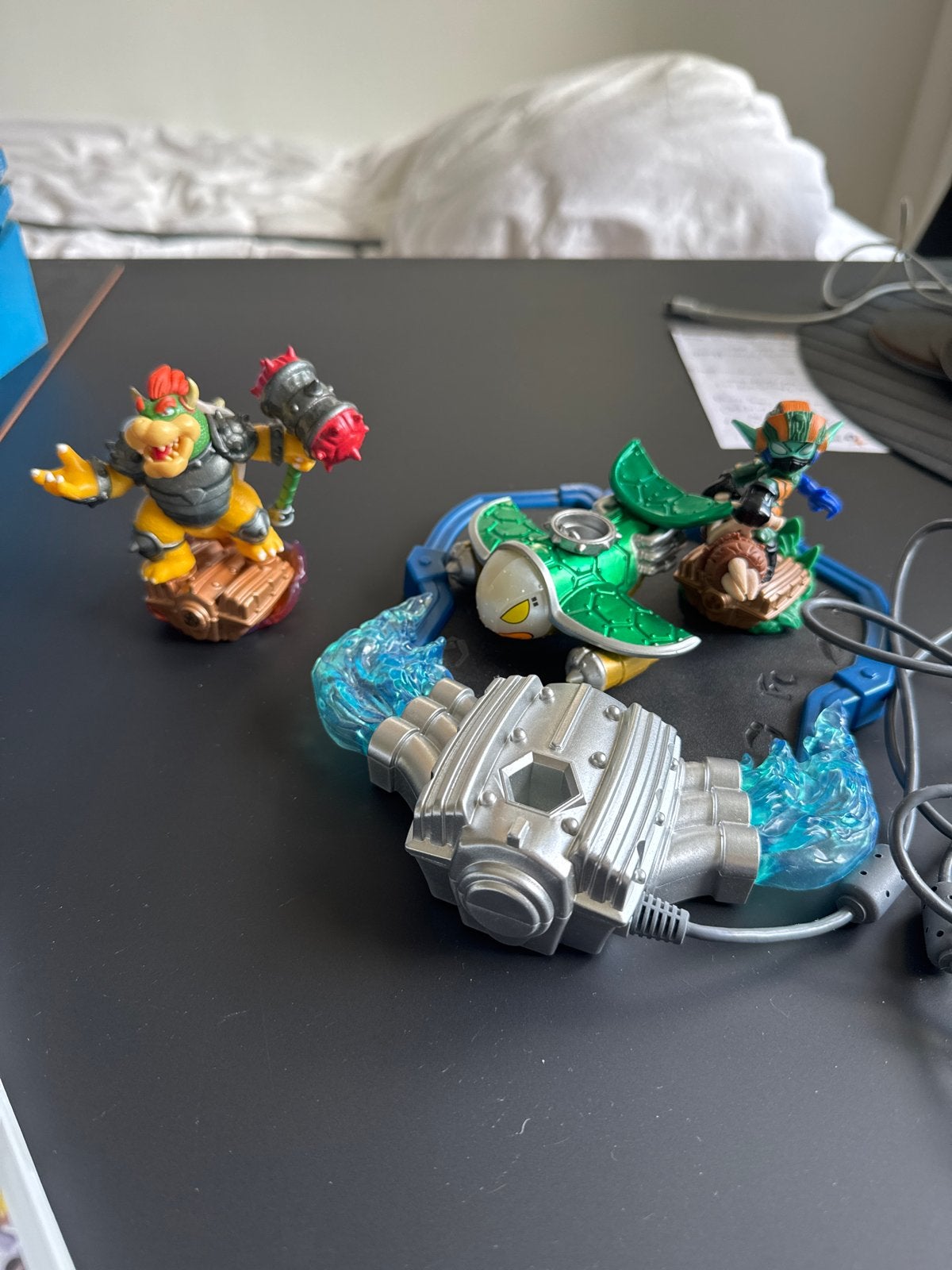 Skylanders SuperChargers Racing Wii met figuren en portal, Gebruikt, Racen en Vliegen, 2 spelers, Eén computer