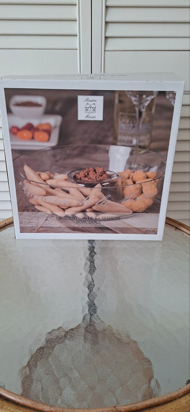 Rivièra Maison De La Maisonbowl, Huis en Inrichting, Woonaccessoires | Schalen en Manden, Schaal, Rond, Nieuw, Ophalen of Verzenden