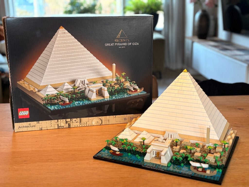 LEGO Architecture 21058 Grote Piramide van Gizeh, Lego, Architecture, Ophalen of Verzenden, Zo goed als nieuw
