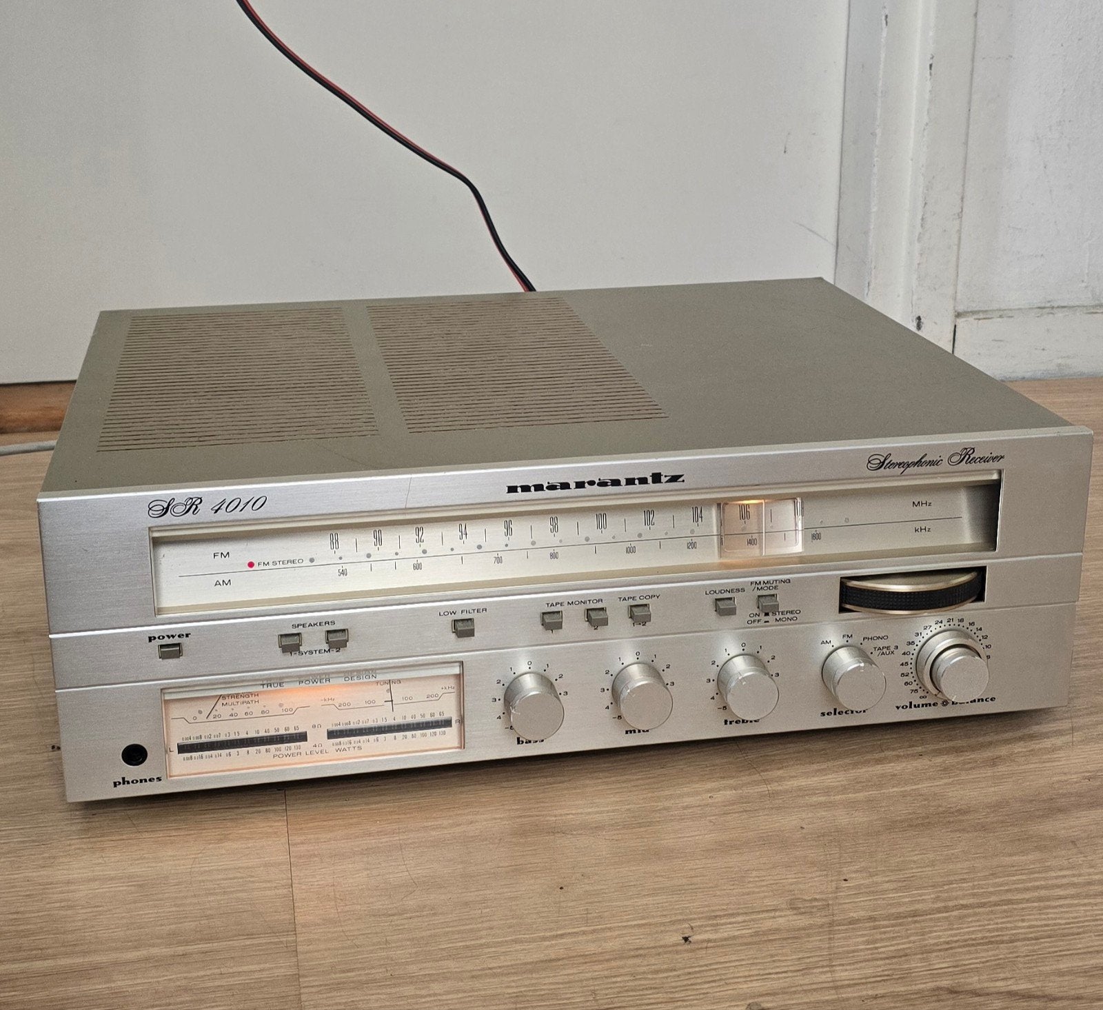 Marantz SR 4010 Stereofonische Receiver - Vintage Audio, Audio, Tv en Foto, Versterkers en Receivers, Gebruikt, 60 tot 120 watt