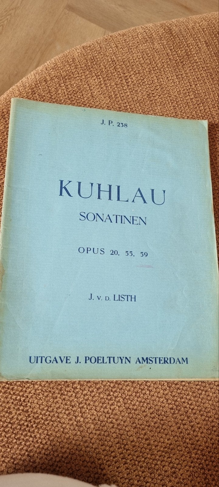 Kuhlau Sonatinen Opus 20, 55, 59 - Pianomuziek, Muziek en Instrumenten, Bladmuziek, Gebruikt, Klassiek, Ophalen of Verzenden, Artiest of Componist