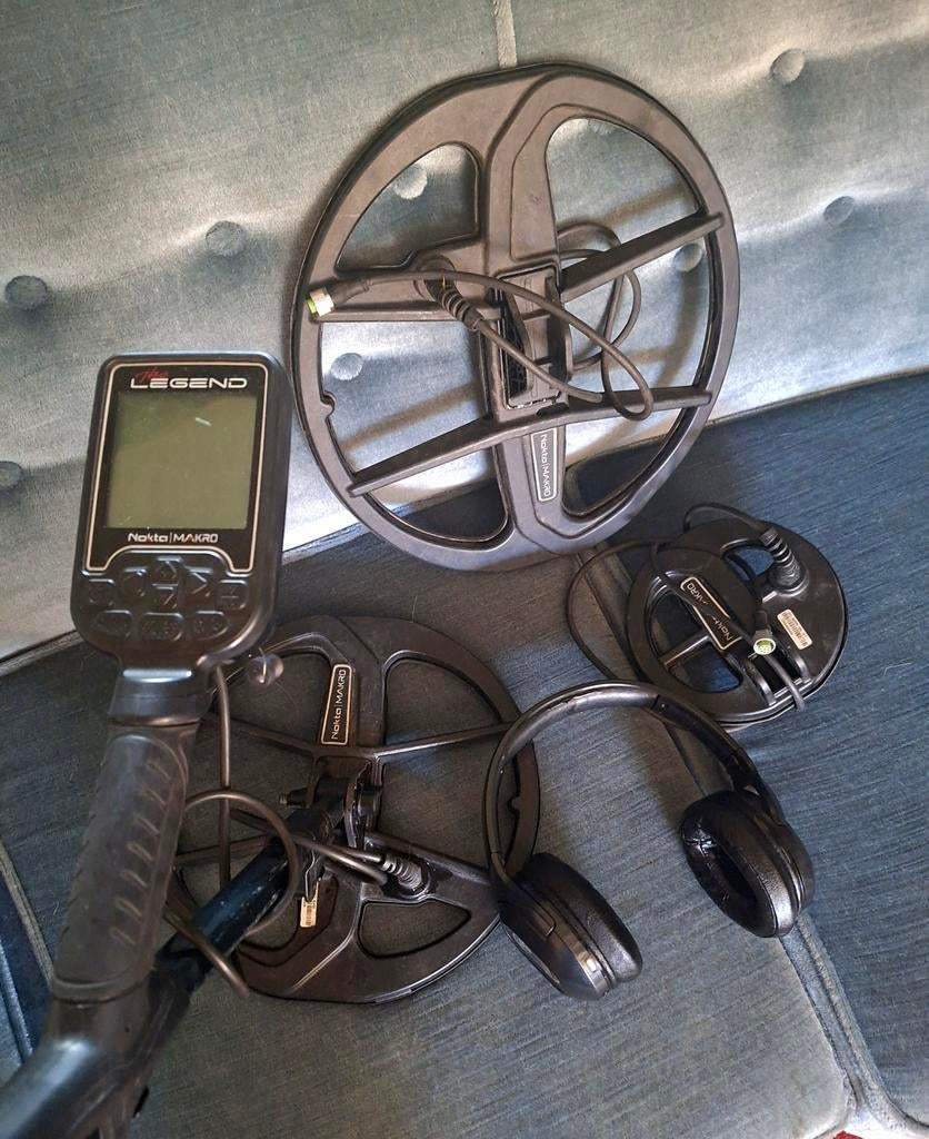 Nokta Makro Legend 1, zeer complete set!, Ophalen of Verzenden, Minelab
