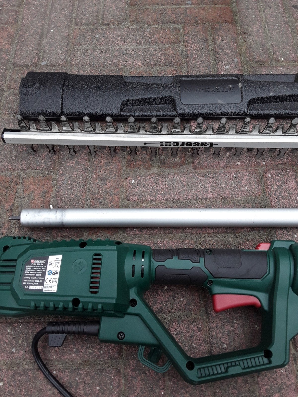 Heggenschaar op steel, Ophalen, Zo goed als nieuw, Elektrisch