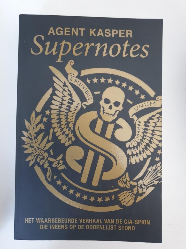 Agent Kasper Supernotes: CIA-spion op dodenlijst, Ophalen of Verzenden, Gelezen, Agent Kasper