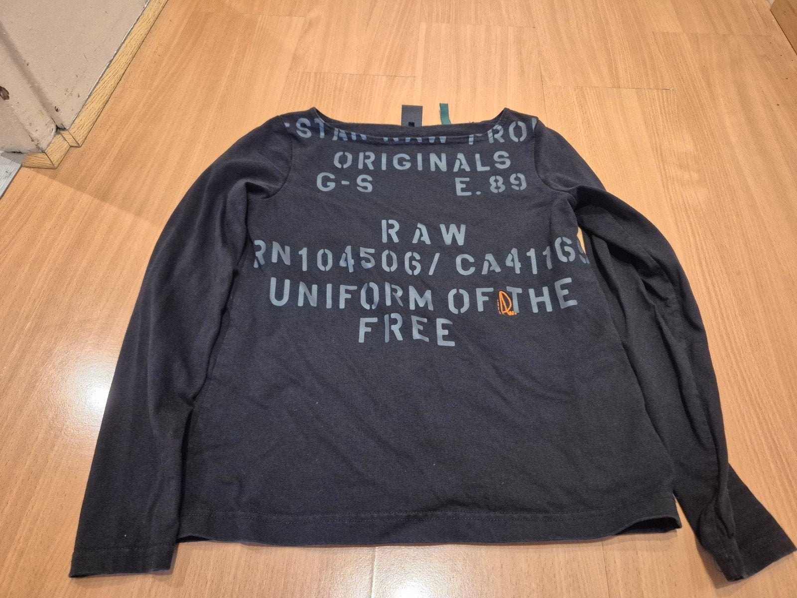 G-Star RAW Top (XS) - "Uniform of the Free", Blauw, Ophalen of Verzenden, Lange mouw, Maat 34 (XS) of kleiner