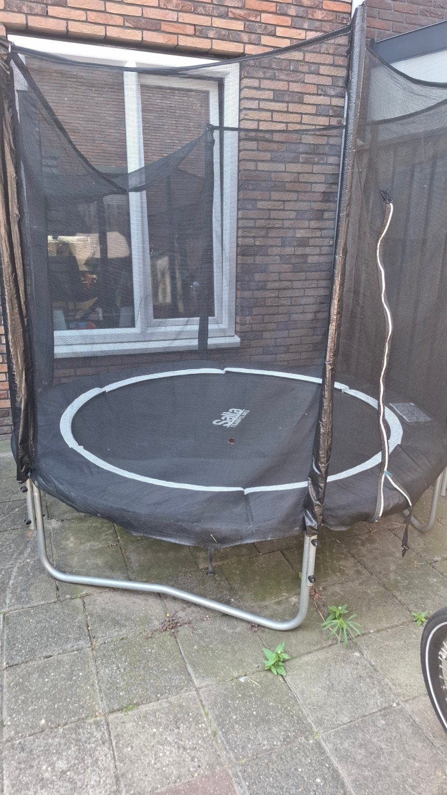 Trampoline Salta 210 cm met veiligheidsnet, Ophalen, Gebruikt