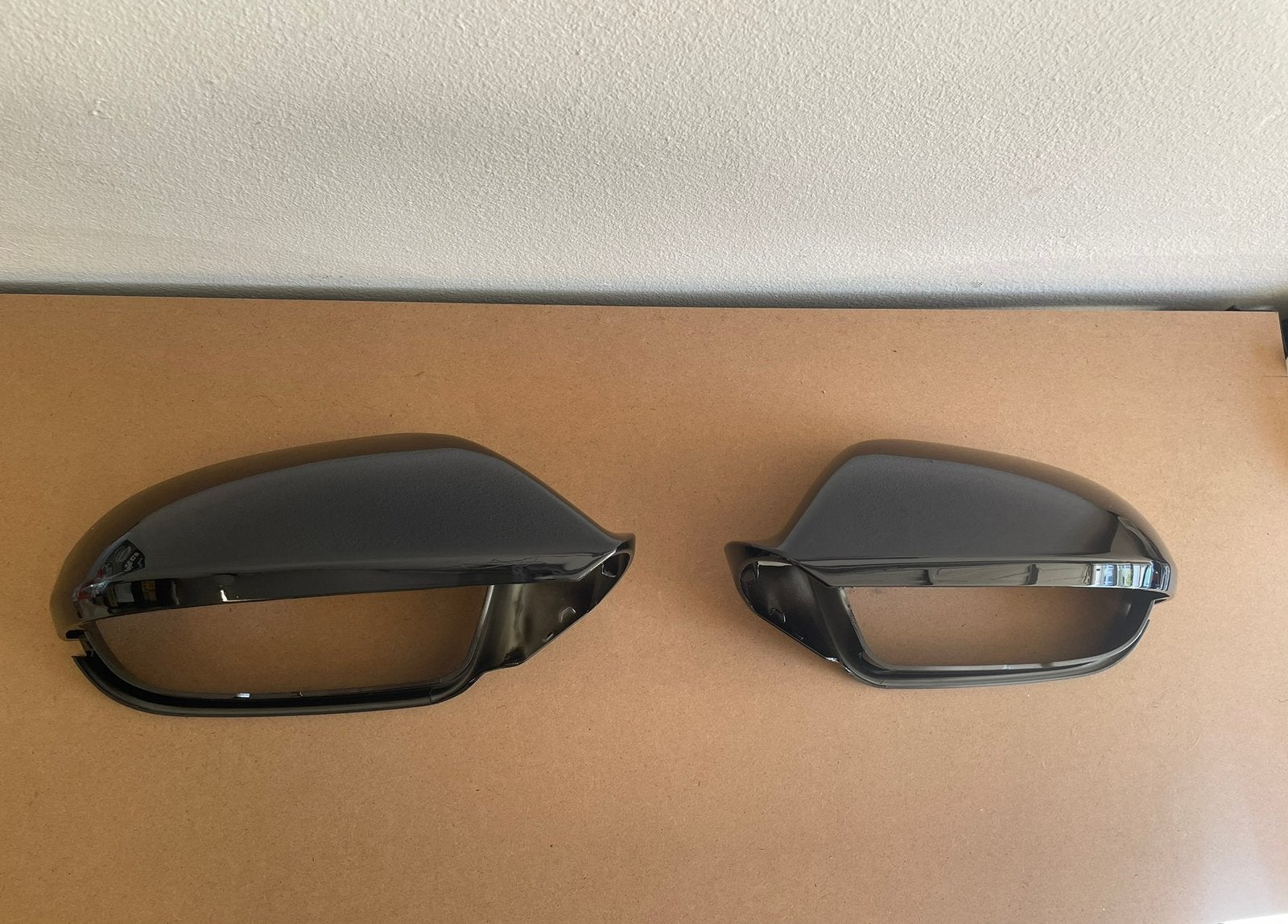 Zwarte spiegelkappen tekoop! Voor Audi A6 C7 C7.5 S6 RS6, Ophalen of Verzenden