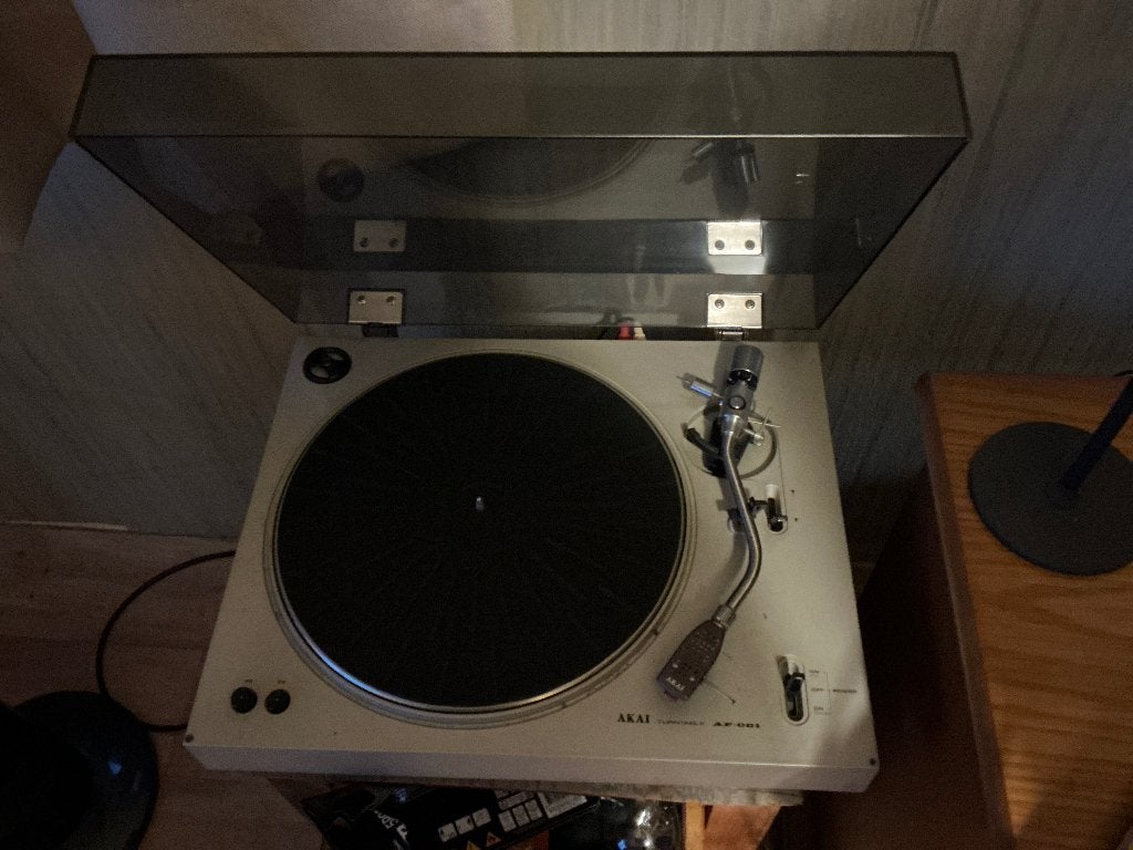 Akai AP-001 vintage platenspeler, Ophalen, Gebruikt, Automatisch, Platenspeler
