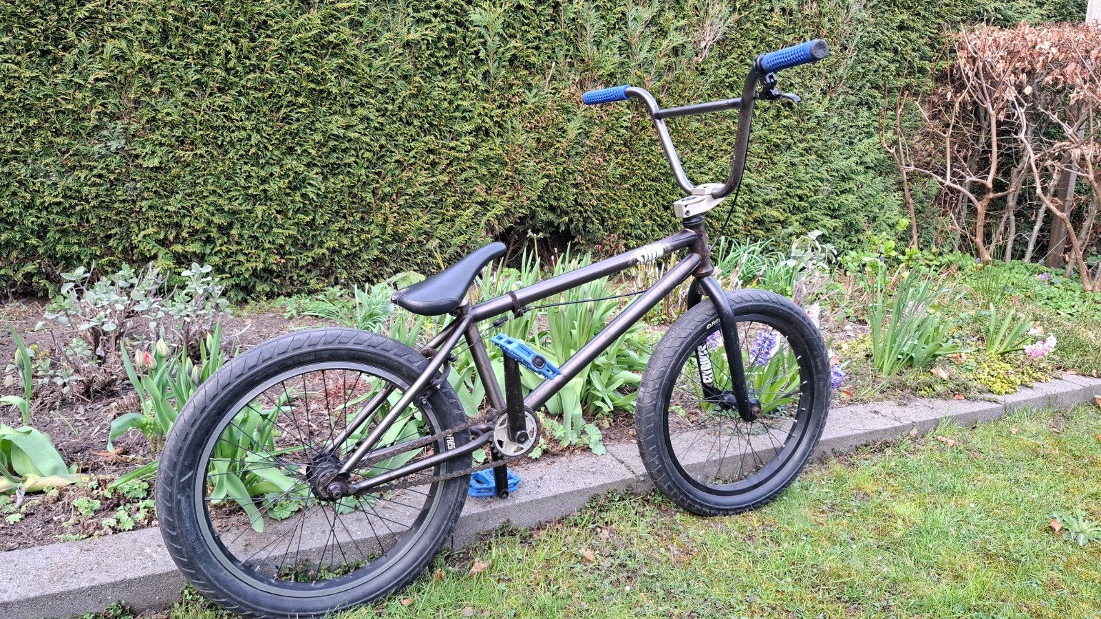 Flybikes Sion freestyle bmx in nieuwstaat, 21" frame, Fietsen en Brommers, Fietsen | Crossfietsen en BMX, Ophalen, Staal, Velgrem