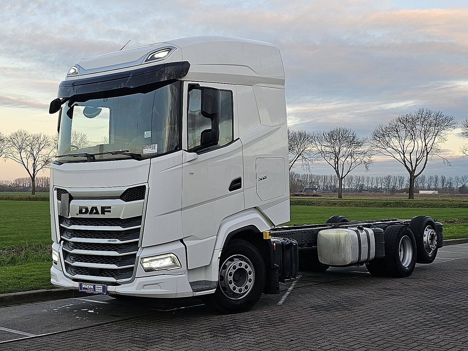 DAF XG 480 6x2 intarder wb 505, Auto's, Vrachtwagens, Automaat, Euro 6, Wit, Bedrijf