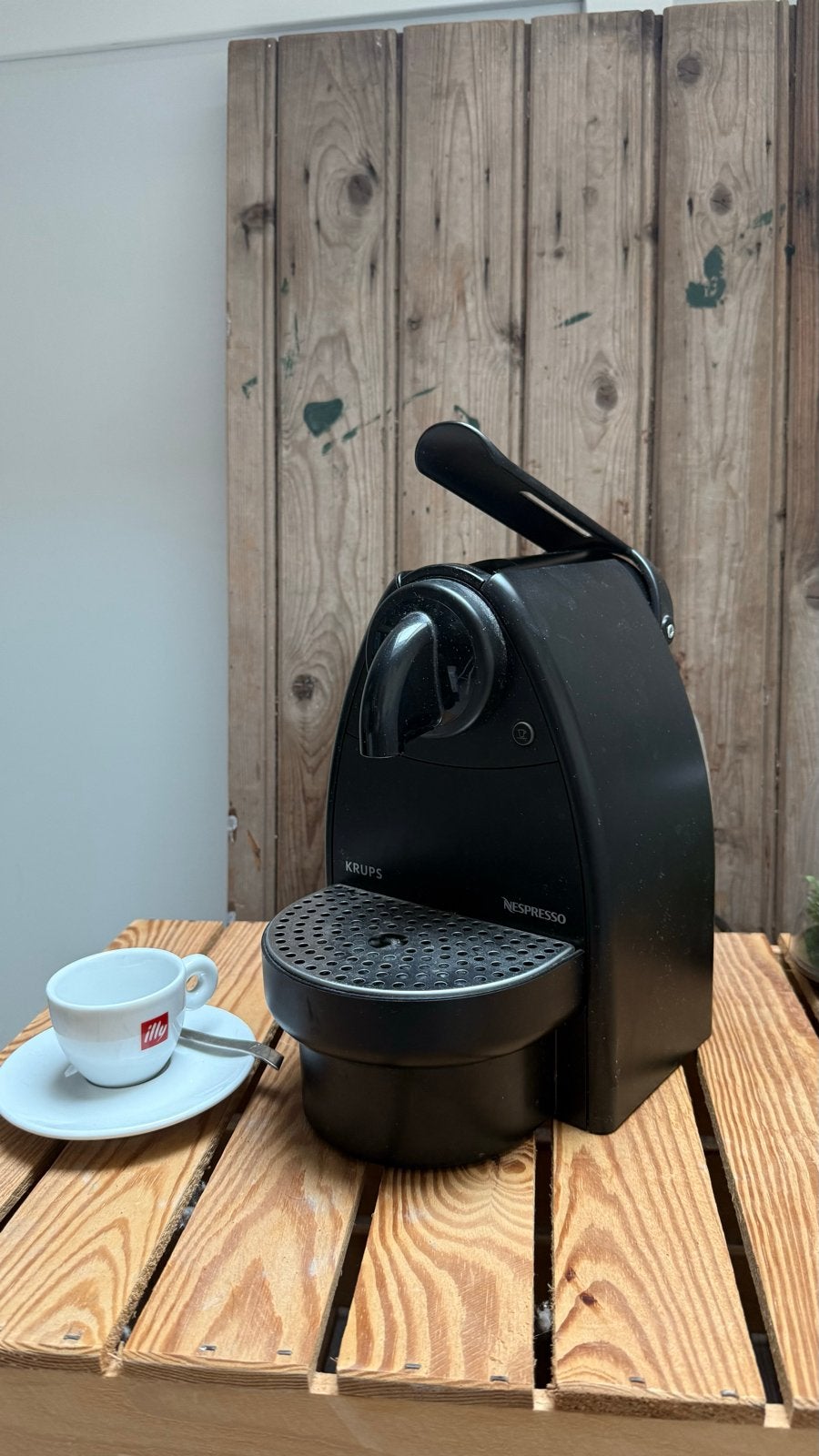 Krups Nespresso Koffiemachine XN2003 - Zwart, Ophalen, Gebruikt, Espresso apparaat, 1 kopje