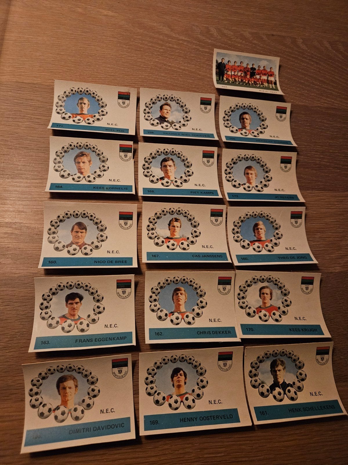 Monty Nec Nijmegen voetbal, Ophalen of Verzenden