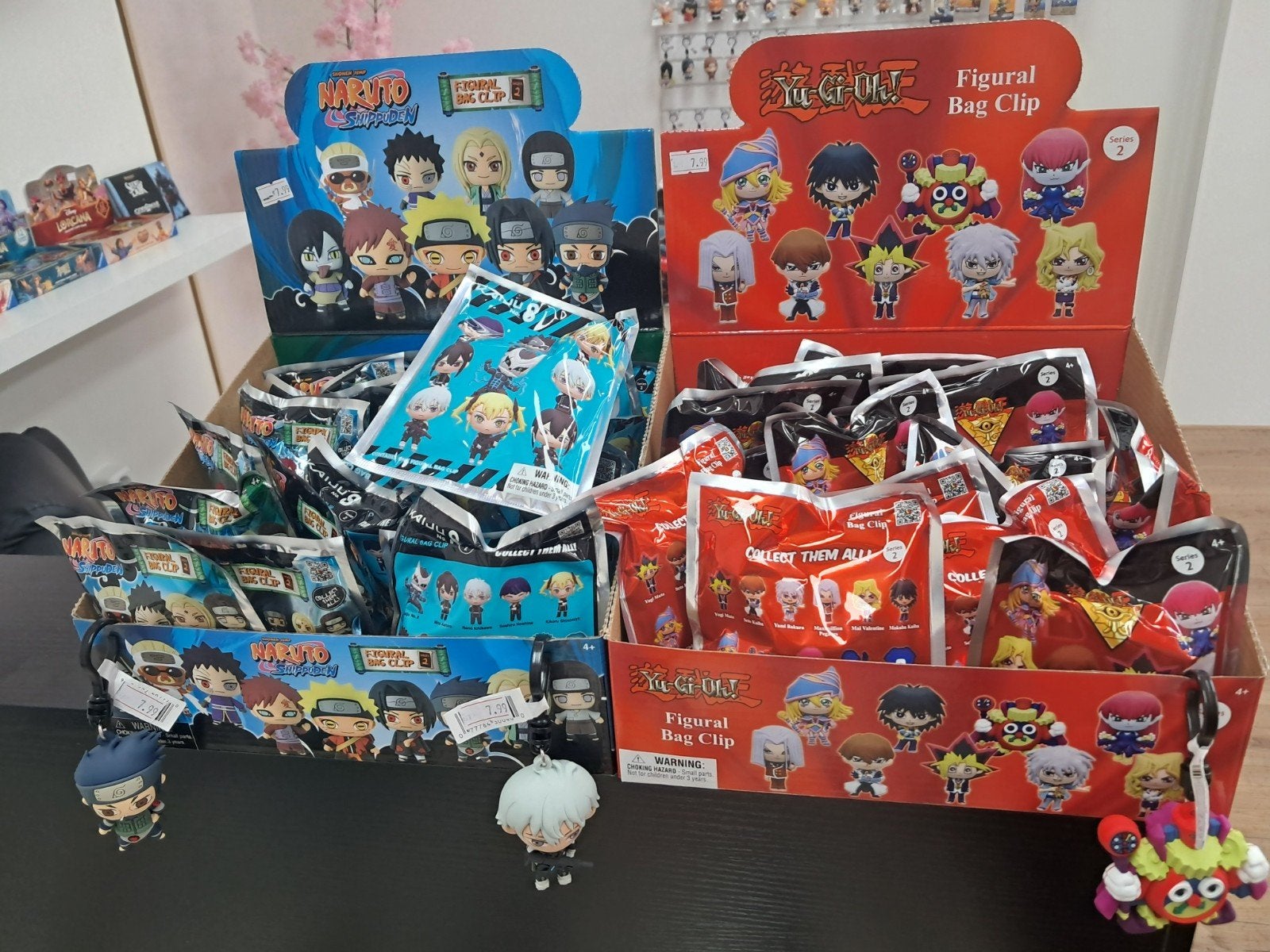 Anime sleutelhangers, bagclips, magneten, -, -, Nieuw, Ophalen of Verzenden