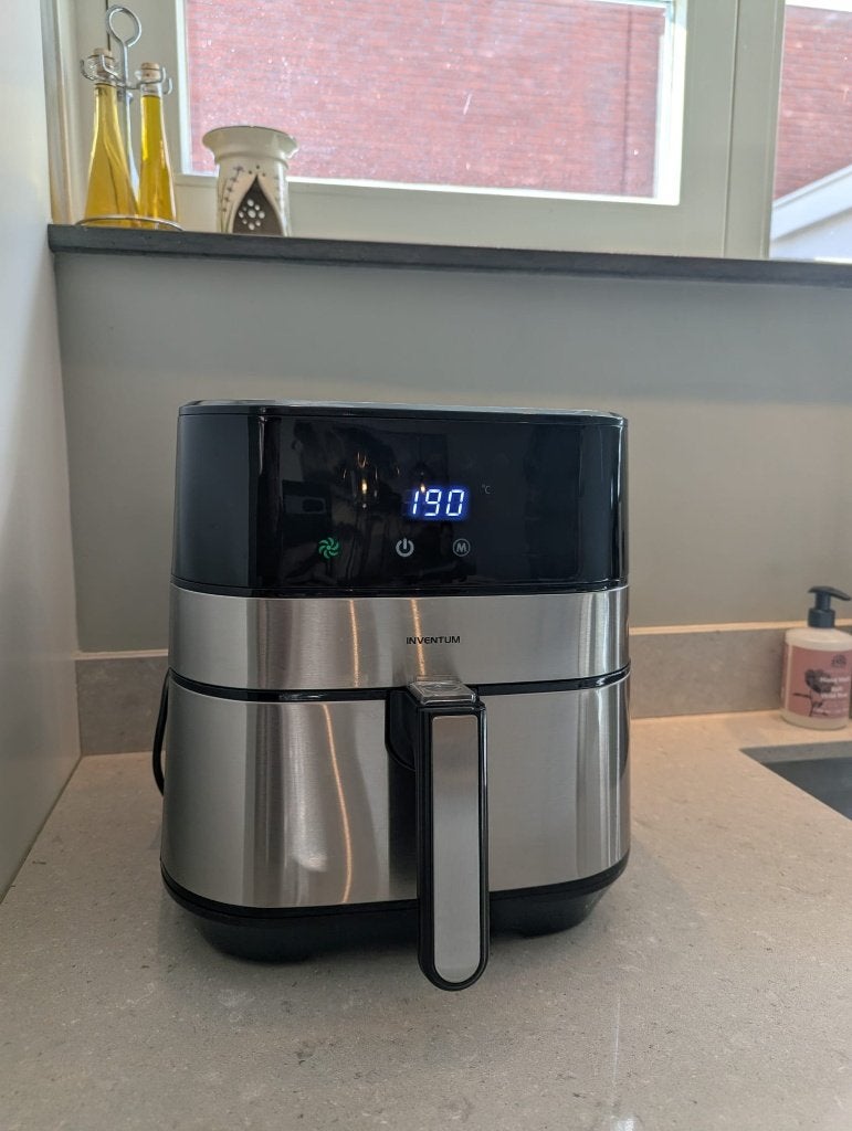 Inventum GF500HLD airfryer / hetelucht friteuse, Witgoed en Apparatuur, Ophalen, Gebruikt, Airfryer XXL