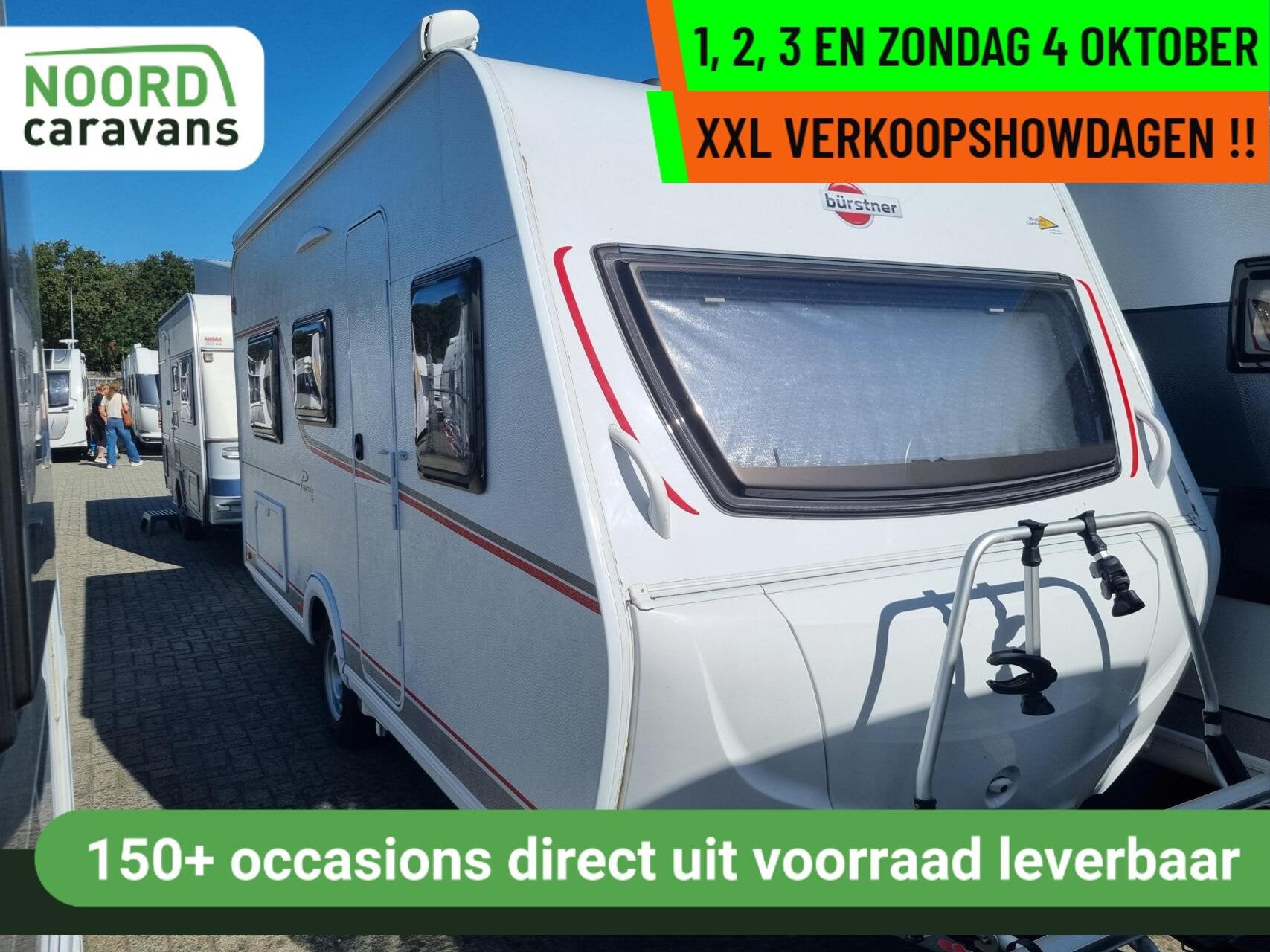 BUERSTNER - XXL VERKOOPSHOW 1,2,3 & 4 OKT. 10-17 UUR, Bedrijf, 750 - 1000 kg, Bürstner, Hordeur