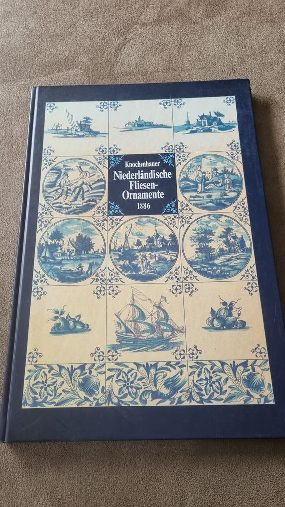 Knochenhauer: Nederlandse Fliesen-Ornamente 1886, Ophalen of Verzenden, Gelezen, Overige onderwerpen, Paul F. Knochenhauer