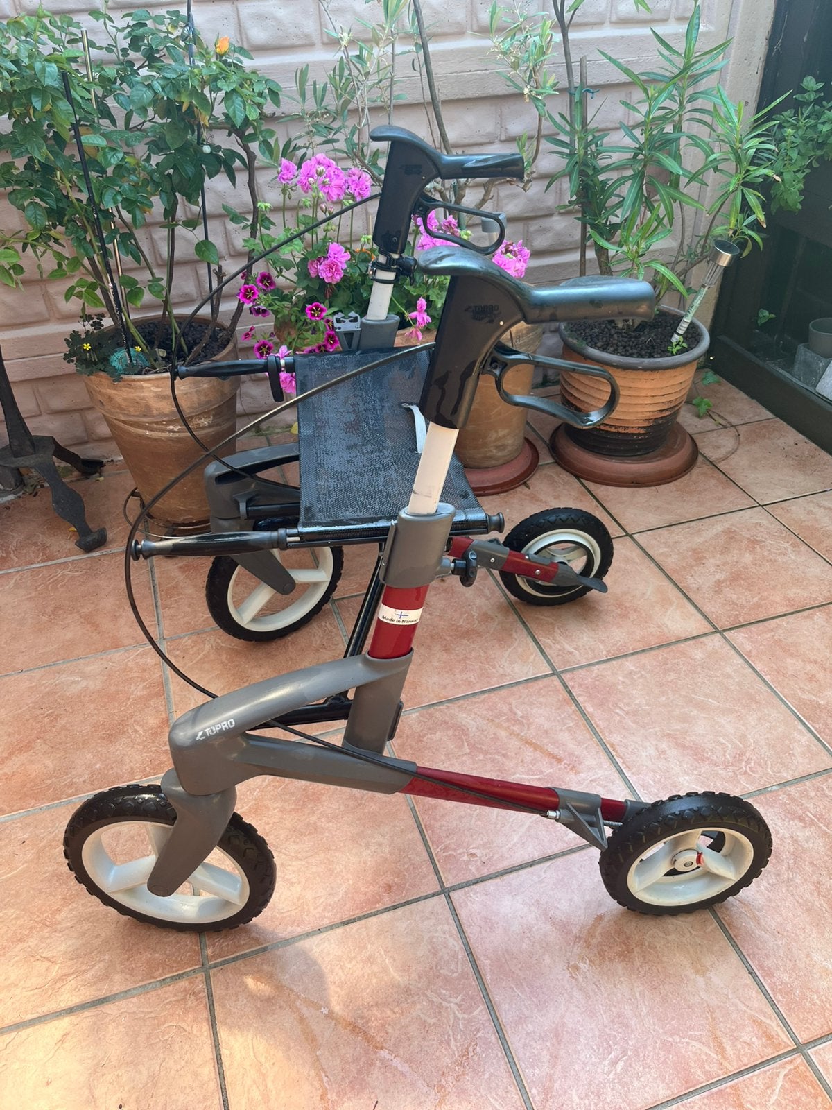 TOPRO TROJA OLYPOS Modern Alu Rollator, Ophalen, Zo goed als nieuw