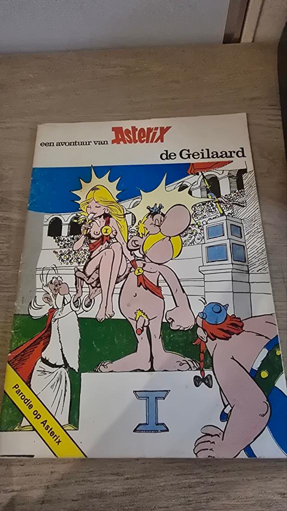 Een avontuur van Asterix de Geilaard - Parodie op Asterix, Boeken, Eén stripboek, Ophalen of Verzenden, Gelezen, Onbekend